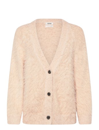 Monki Boxy Cardigan - Pink - XL
