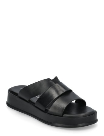 Women Slides Black Tamaris