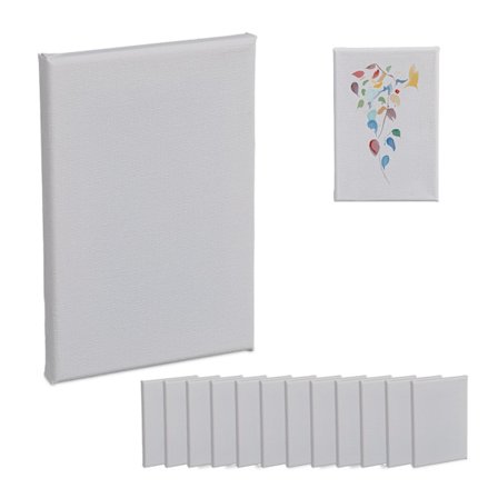 Lærred 12 x 18 cm i sæt af 14 stk