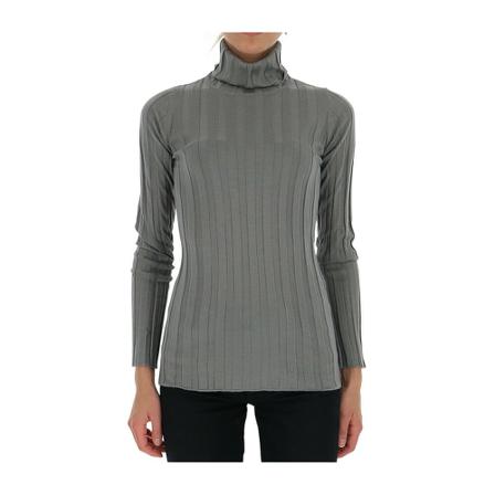 Fabiana Filippi roll-neck sweatshirt Grå, Dame Rullekraver