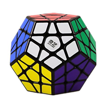 Qiyi Megaminx magisk kube 3x3 klistremerkeløs dodekaeder hastighetskuber hjernetrim vri puslespill leketøy Megaminx Fidget-leker Cubo Rubix