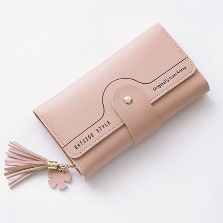 Dame Jente Dame Veske Geometrisk Lommebok LYSROSA