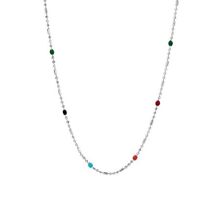 S925 Sterling Silver Halsband