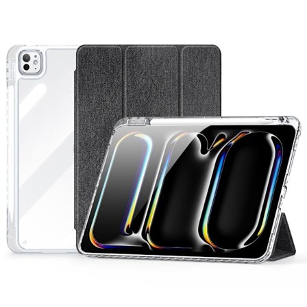 DUX DUCIS iPad Pro 11 2025/2024 Fodral Penhållare Svart