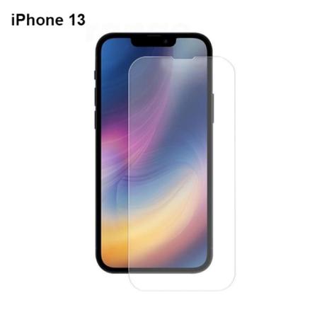2 stk herdet glass iPhone 13 - Skjermbeskytter Transparent