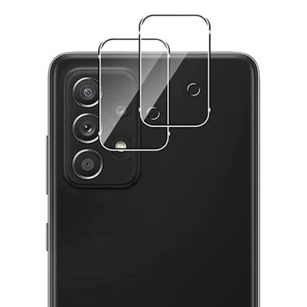 2 härdade glasögon för bakkamera för Samsung Galaxy A53 5G