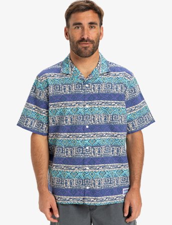 Quiksilver Global Heat Ss - Blue - XS