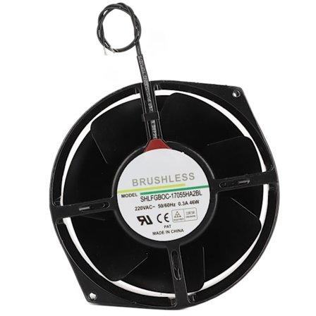 Dubbla Kullager Axial Kylfläkt Värmebeständig 220V för Induktionshäll Hushållsapparater Strömförsörjning