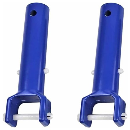 Ersättningsdelar för handtag till dammsugarhuvud för pool med V-klämmor och stift för dammsugare till pool och spa