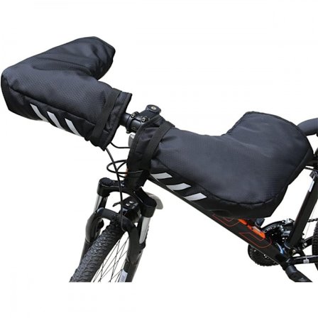 Cykelstyrhandsker vindtætte og vandtætte refleks