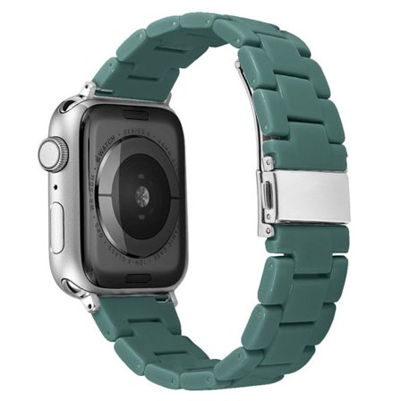 Apple Watch (41mm) yksinkertainen hartsikellon hihna - Vihreä