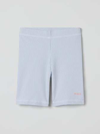 UV-shorts stripet - 98|104 - barneklær - blue - Polarn O. Pyret