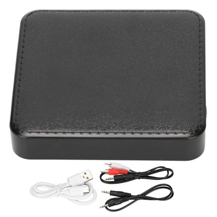 RX TX 19 Bluetooth 5.0 Sender Mottaker 2 i 1 Oppladbar 3.5mm AUX Adapter for Bærbare datamaskiner Smarttelefoner