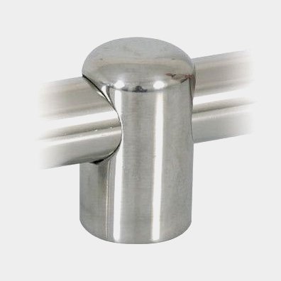 Ledstångshållare öppen RF, Ø22mm