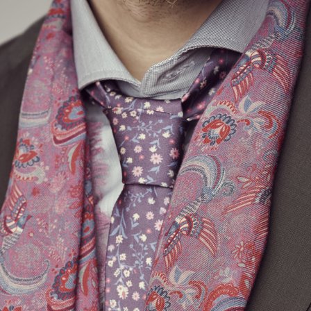 Bufanda de modal Boho Bruce para hombres - Bufandas de verano