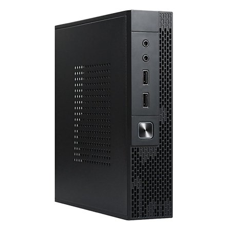 ITX Computerkabinet TX02 Mini Desktop Kabinet Industrielt Kontrol HTPC Kabinet