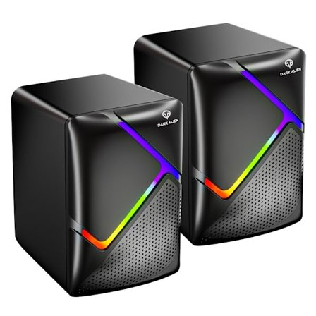 DARK ALIEN USB-pöytäkaiuttimet Tietokone Kannettava Subwoofer RGB