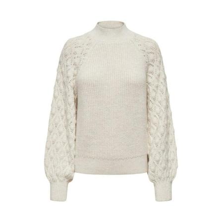 Only, Turtlenecks Wit, Dames, Maat:M