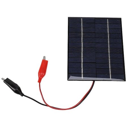 Vattentät solpanel 5W 12V Utomhus DIY Solcellsladdare Polykristallina Epoxipaneler 136X110MM för 9-12V Batteriverktyg-Perfet