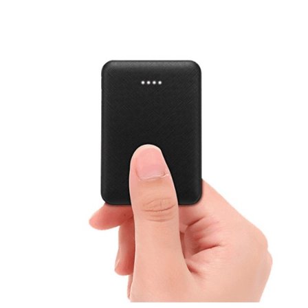 Supertunn Powerbank 5000mAh - Svart