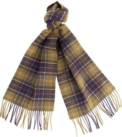 Barbour Tartan Lambswool Scarf Classic Tartan