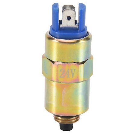 24v Bränslepump Solenoid Bränsleavstängning Stopp Solenoid Kompatibel Delphi/perkins Motor 7185-900p 7180049d 5000815650-XinHan