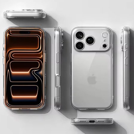 iPhone 17 Pro Max Silikon-Gel Skal Maxat skydd i tunt format