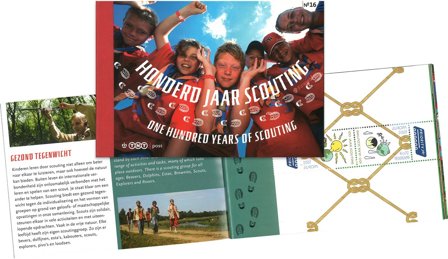 Holland - EUROPA 2007 Spejderbevægelsen - Postfrisk prestigehæfte