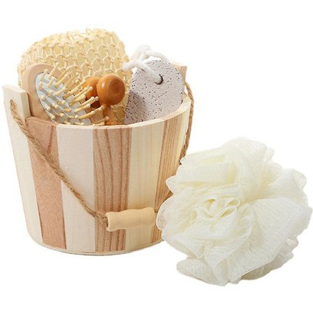 1 set kroppsrengöringsverktyg set kroppsskrubb kit kroppsexfolierande verktyg set