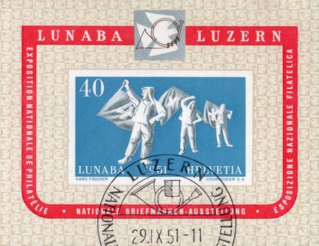 Schweiz 1951 - MICHEL Blok 14 - Stemplet