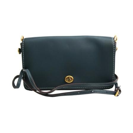 Coach Pre-owned Shoulder Tass , Blauw , Dames , Maat: ONE Size Vintage Tassen