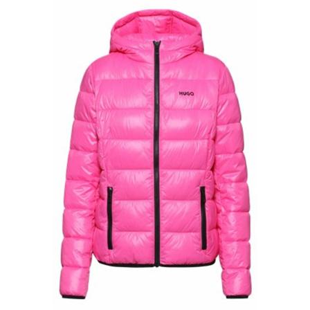 Hugo Boss Down Jas , Roze , Dames , Maat: M