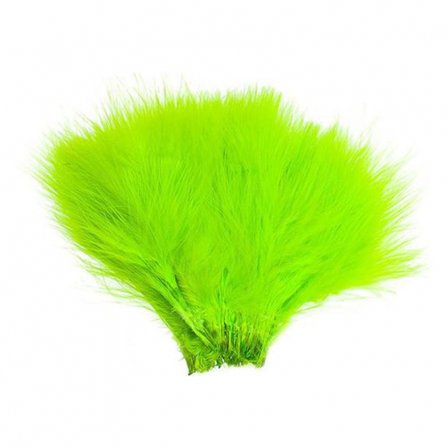 Wolly Bugger Marabou - Fluo Chartreuse