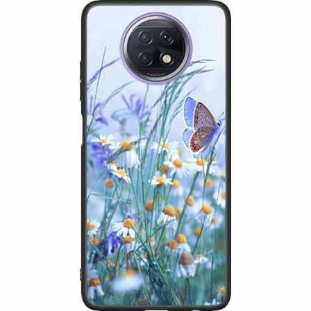 Xiaomi Redmi Note 9t Svart Skal Blommor