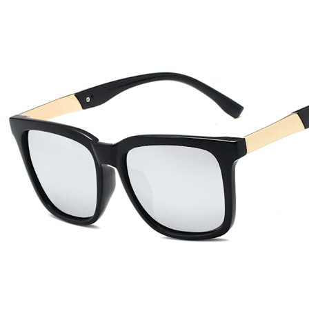 Polariserede solbriller til mænd/kvinder Vintage/klassiske/elegante lette stel HD pilotlinser Golf/kørsel/fiskeri/rejsebriller