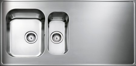 Intra Atlantic AG11-KV Kjøkkenvask 1100x600 mm, vendbar, Kjøkken