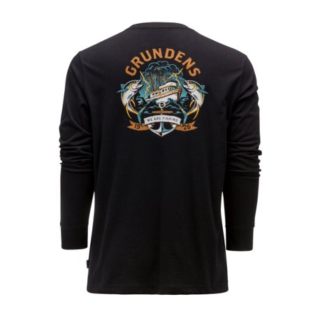 Grundéns Tuna Tattoo LS T-Shirt Black - XL