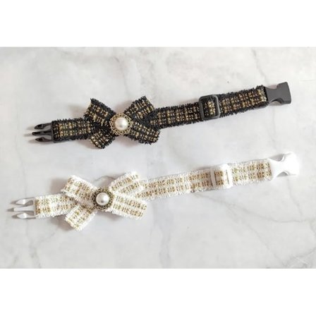 Halskæde & snor i blonder og perler i luksuriøs sofistikeret stil