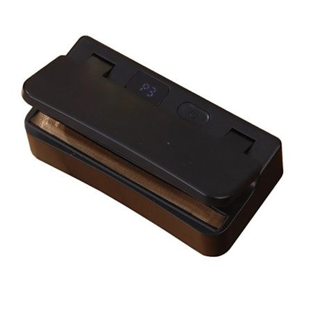 Mini-sähköpussinsulkija suurella akkukapasiteetilla keittiöön ja retkeilyyn, ladattava elintarvikkeiden sulkemiskone