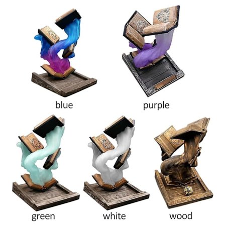 Tomes of Magics Terningstårn Stor Bok Terningstårn Dekor