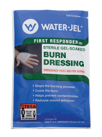 Waterjel Water-jel Brannbandasje, 10 cm x 10 cm, 1 stk.