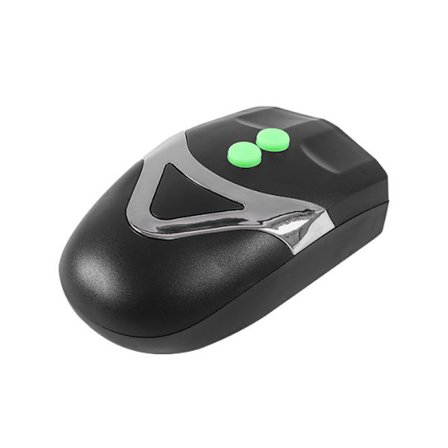 MTB-hodelykt med elektronisk horn (svart)