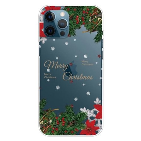 Julfodral till iPhone 14 Pro Max - Pinje Och Snöflingor