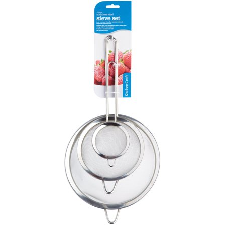 Kitchen craft Sil 3 st. | Matlagning > Köksredskap > Durkslag & Silar > Sil | Bagaren och Kocken