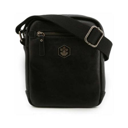 Lumberjack, Cross Body Bags Zwart, Heren, Maat:ONE Size