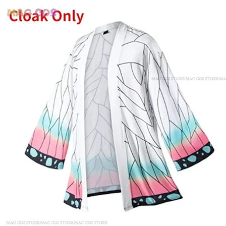 Shinobu Voksen Børn Kochou Anime Cosplay Kostume Kanae Cosplay Tøj Sommerfugl Klips Kvinder Uniform Slayer Kappe Halloween Outfit XXL