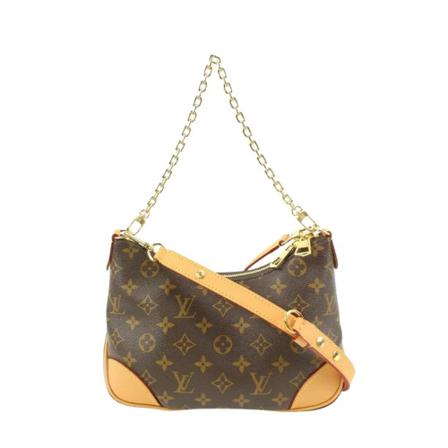 Louis Vuitton Vintage, Pre-owned Canvas louis-vuitton-bags Bruin, Dames, Maat:ONE Size
