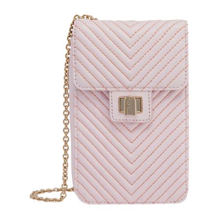 Furla Cross Body Tass , Beige , Dames , Maat: ONE Size Schoudertassen