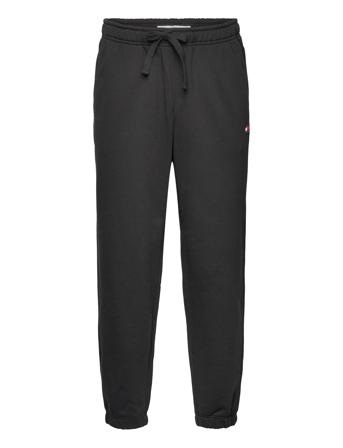 Tjm Rlx Solid Xs Badge Sweatpant Joggebukser Pysjbukser Svart Tommy Jeans*Betinget Tilbud