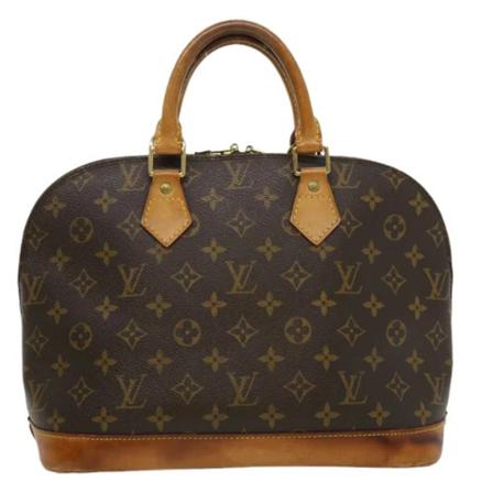 Louis Vuitton Vintage Pre-owned Canvas handbags Brun, unisex Vintage Tasker, Størrelse: ONE Size